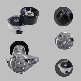 Eterpace 90K-39185 Serpentine Belt Tensioner Idler Pulley Drive Kit, Compatible with Lexus GX460/LX570 2008-2018, Toyota Land Cruiser/Sequoia/Tundra 2008-2018 4.6L 5.7L (39185+36370+8PK2415)
