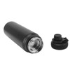 Stainless Steel Water Bottle Leak Proof Black Lightweight Insulated Water