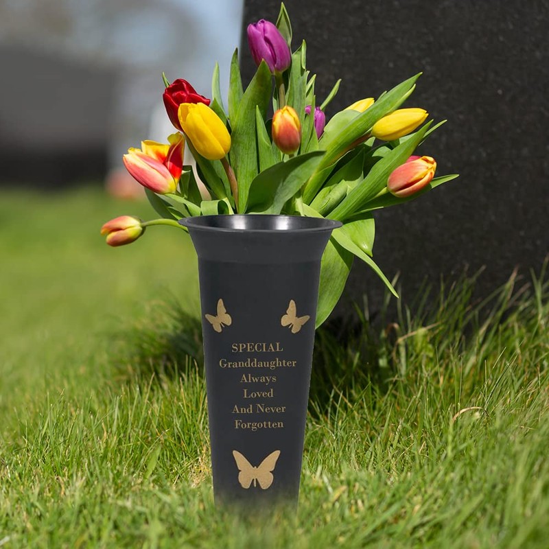 Graveside Memorial Spike Granddaughter