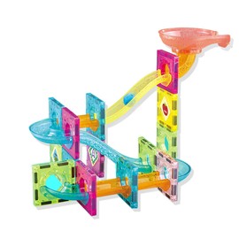 Magnetic Building Blocks Magnets Children's Toy Magnetic Tiles Building Blocks STEM Montessori Magnet Toy Gift for 3+ Years Old Boys Girls