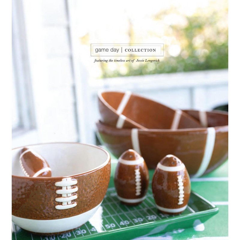 Boston International Ceramic Bowls Nesting Serving Bowl Set, 2 Sizes,