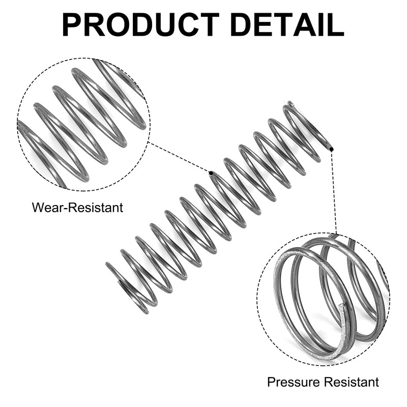 GUNGY Compression Spring Stainless Steel Spring Compression Springs 70 mm