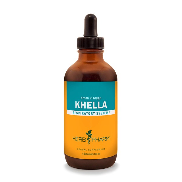 Herb Pharm Khella Liquid Extract for Respiratory System Support - 4 Ounce