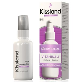 Retinol Serum Antiimperfektionen mit Koffein und Elastin 60ml - Gesichtsserum für Unreine Haut Gesicht - Vitamina A Serum für Unreine Haut - Retinol Intense Serum for Women für Poren Verkleinern