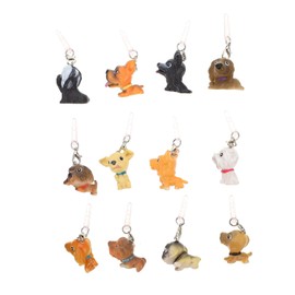 NOLITOY 12Pcs Dog Earphone Jack Plug Creative Dustproof Protectors for Audio Ports Random Styles Keep Your Phone Clean and Stylish