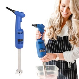 TK Tartle Kitchen Commercial Immersion Blender, Hand Held Blender, 350W 4000-20000RPM, Stainless-Steel, 10 inch Removable Shaft with Variable Speed -2025 upgrade