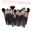 Baluue 25pcs Nylon Makeup Brush Set for Women Professional Cosmetics