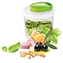 Tescoma Tritatutto 643874 Manual Handy Hand Chopper Steel White/Green