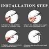 Amusingtao Water Fl ow Adjusting Tool,Multi-Use Faucet Aerator Key &
