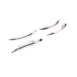 PIUGILH Fit for Hyundai Tucson L NX4 2021 2022 2023 Door Handle Cover, Exterior Door Handle Protector Trim Frame Cover (Silver)