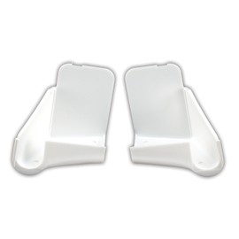 JR Products 389PW-A Polar White Rain Gutter Spout
