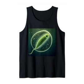 Ask Me About Euglena Single Cell Tank Top