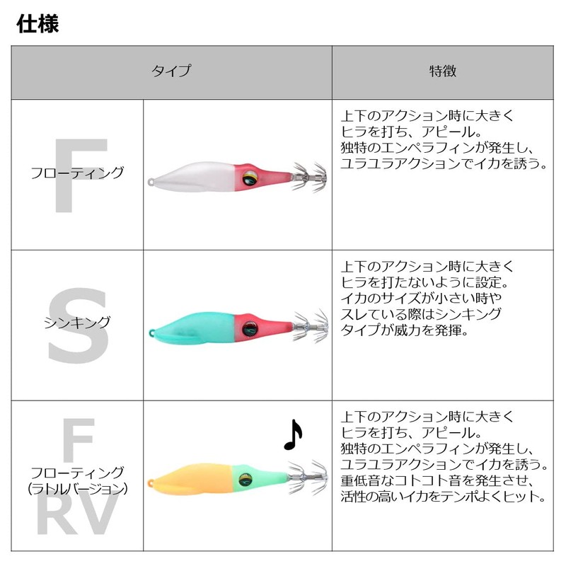 Daiwa EMIM Dropper SQS25Hi Luminous