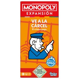 Hasbro Gaming Expansión Ve a la Cárcel para Monopoly                                                                                                  