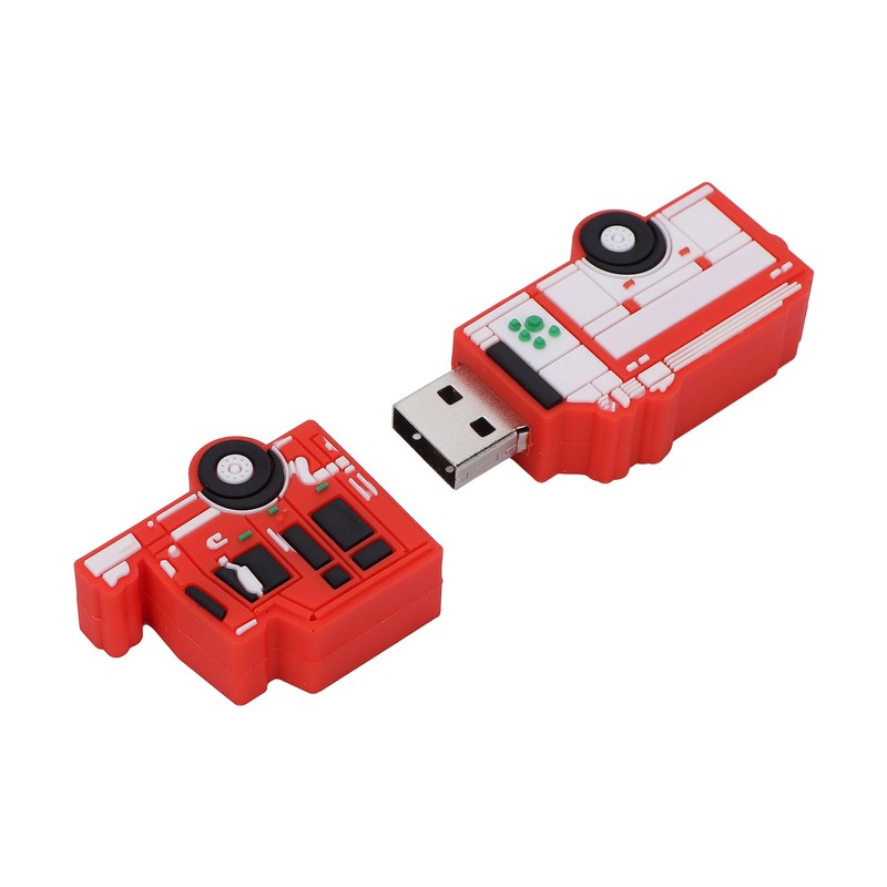 Flash Drive Cute Cartoon Car Compatible Storage Optional USB Thumb