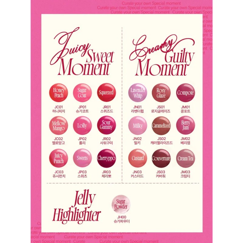 Fwee Brillo Labial Y Rubor Jelly Pot Con Llavero Glowy