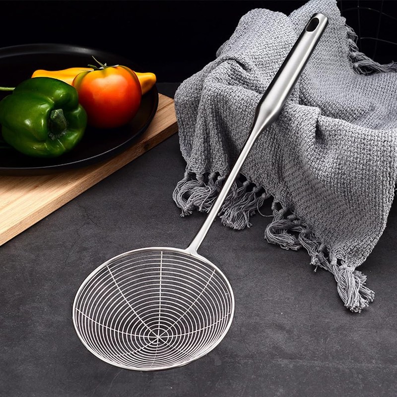 Frying Strainer, Cookware, Oil Drainer, Strainer, Soba Fried Food, Kitchen