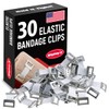 Clips elásticos para vendaje – Paquete de 30 clips para