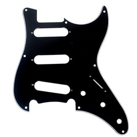 Replacement Guitar Pickguard For G&L SkyHawk,3ply Black