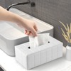 GORESE Tissue Box Leather Tissue Dispenser