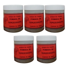 Pomada De Tepescohuite 100 Gramos 5 Piezas