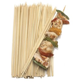 Norpro 9-Inch, 100 Count Bamboo Skewer, 9", Brown