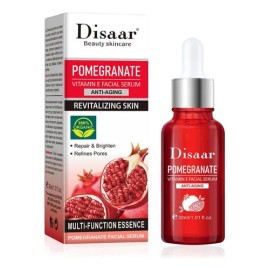 Suero Hidratante Facial Granada Vitamina E Reafirma Y Aclara Todo Tipo De Piel Día/noche