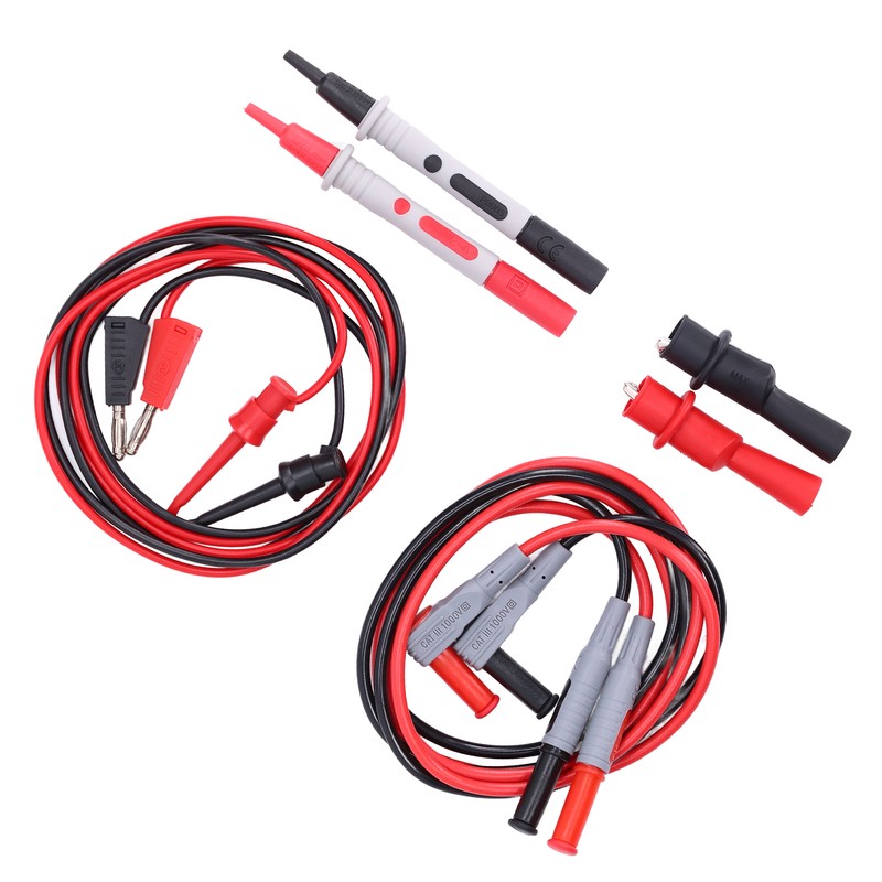 Multimeter Test Kit Testing Hook Crocodile Clip Probe Lead Accessory