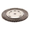 Twist Wire Wheel Wire Brush, Arbor, 10"