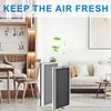 JISIZKY JF888 Replacement Air Filter Compatible With Jafända Air Purifiers