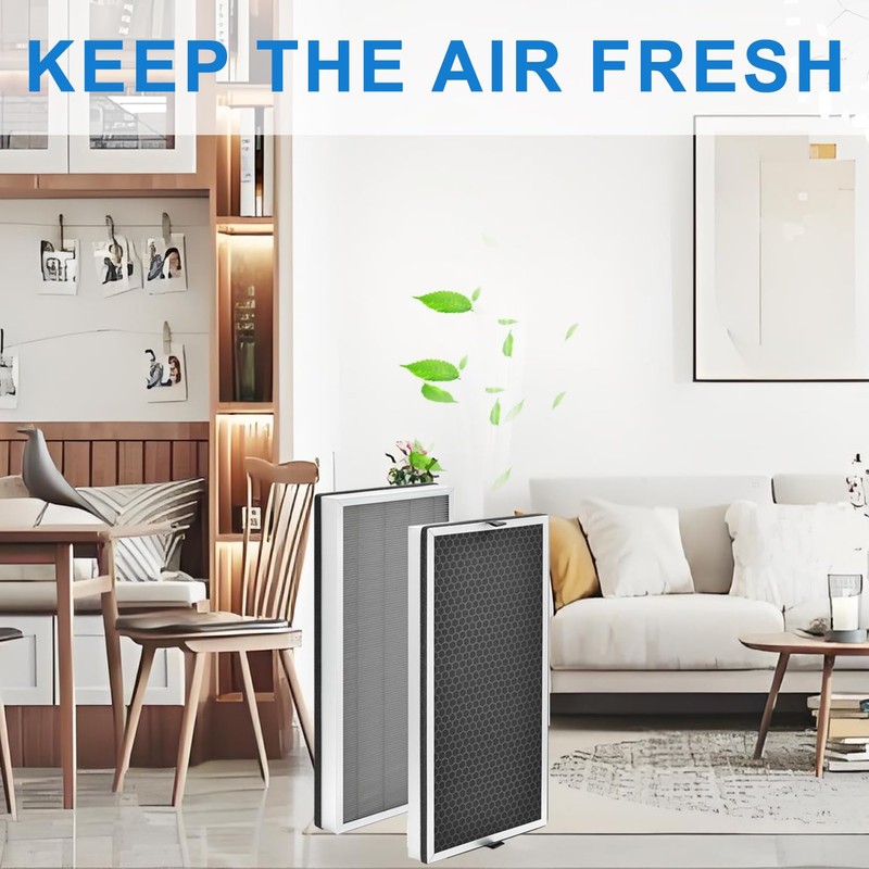 JISIZKY JF888 Replacement Air Filter Compatible With Jafända Air Purifiers