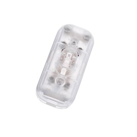 fuchswerk 2 x Intermediate Switch Cord Switch - 2-3-Pin 6A 250V - Cord Intermediate Switch, Rocker Switch, Cable Switch, Transparent