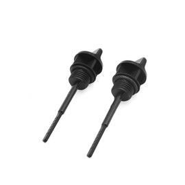 BULLSPANN Oil Tank Level Gauge Plastic Black GY6 125 Oil Level Gauge 2pcs Replacement Parts Accessories Replacement