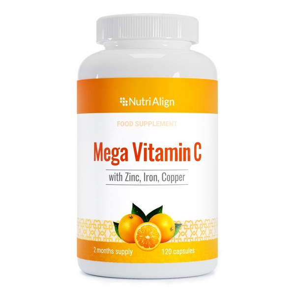 Nutri-Align Mega Vitamin C | 120 High Strength Vitamin C