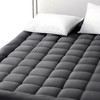 EASELAND Full Size Mattress Pad Pillow Top Cover Quilted Fitted