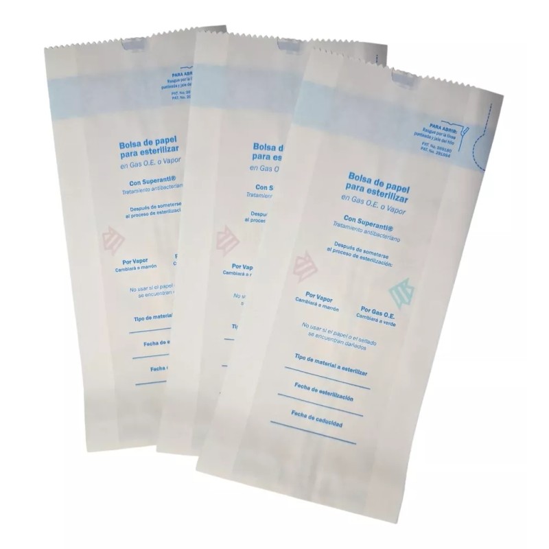 ESPECIALISTAS EN ESTERILIZACION Y ENVASE Bolsa De Papel Para Esterilizar
