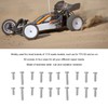 RC Screw Kit Stainless Steel Half Round Head Countersunk Head