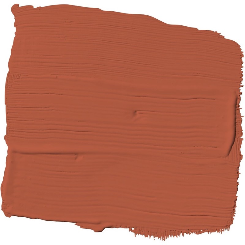 Glidden Exterior Paint + Primer: Red/Glowing Firelight, One Coat, Flat,