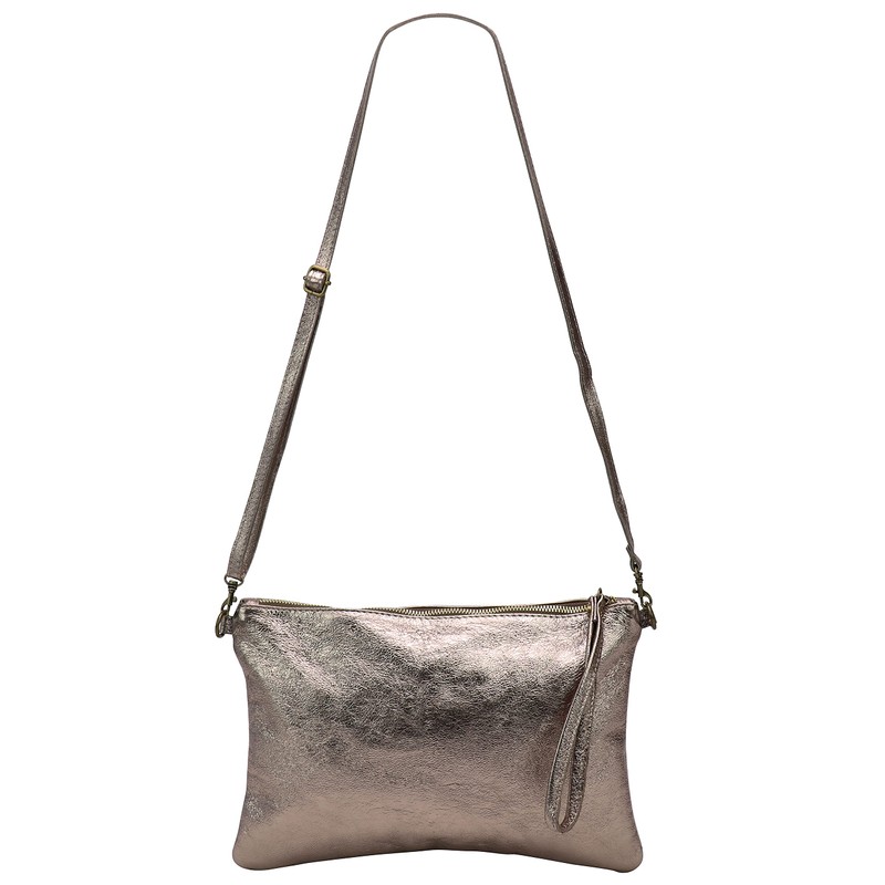 SH Leder Clara G396 Genuine Leather Shoulder Bag Clutch in