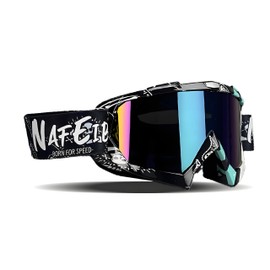 YOHOG Dirt Bike ATV Goggles Motorcycle Gear Riding Motocross Dirtbike Goggles Bike Riding Racing Goggles UTV MX OTG Offroad Goggles for Men Women UV400 Skiing Goggles for Adult Youth Kids（Color Lens）