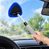 Telescopic Car Windshield Cleaner for Interior Glass – 180° Rotating
