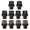 10 Pack Steam Vacuum Brush Heads, Compatible with Steam Vacuums,
