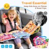 JoyCat Reusable Dress Up Sticker Books, 3-Pack, City Seaside Dreams