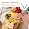 Toyvian Portable 304 Stainless Steel Folding Chopsticks Set - Reusable