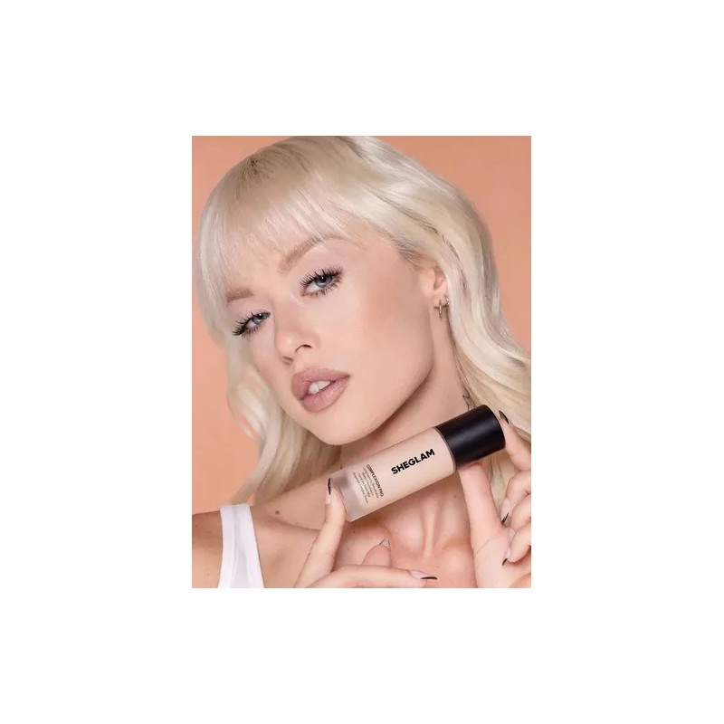 SHEGLAM Complexion Pro Base Líquida Mate Larga Duración - Fair