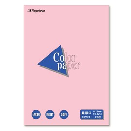 Nagatoya Shoten Color Paper Na-4521 B5 Thickest Mouth 25 Sheets Peach