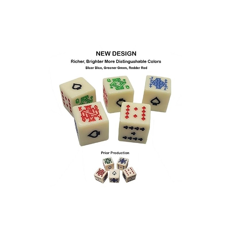 200 Poker Dice (16mm)