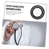 Ipetboom 2pcs Stethoscope Diaphragm Replacement Parts Floating Diaphragms for Pediatric