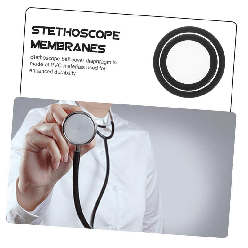 Ipetboom 2pcs Stethoscope Diaphragm Replacement Parts Floating Diaphragms for Pediatric