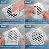 Shower Hair Drain Catcher Square